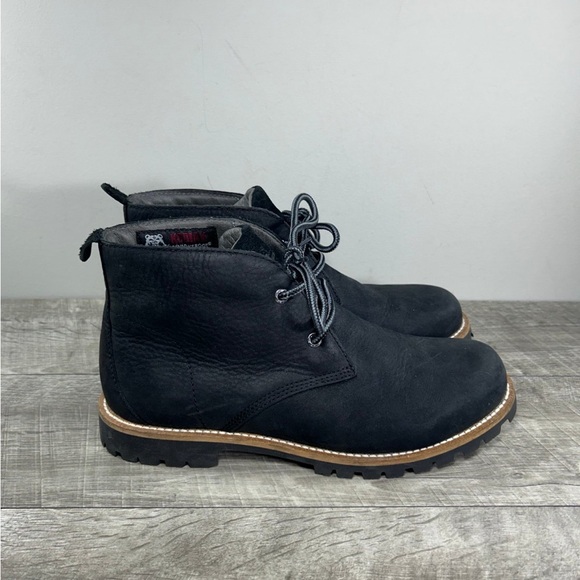 Kodiak Chukka Men’s Waterproof Black Leather Lace Up Booties Boots Size 9.5 - Picture 2 of 11